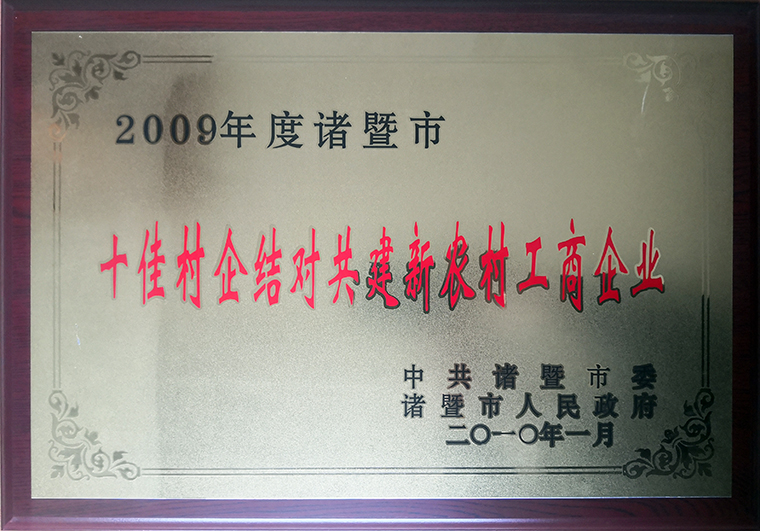 公司分别与牌头镇新五村、陶朱街道五蓬村和岭北镇梅坞村等结对，累计投入100多万元。